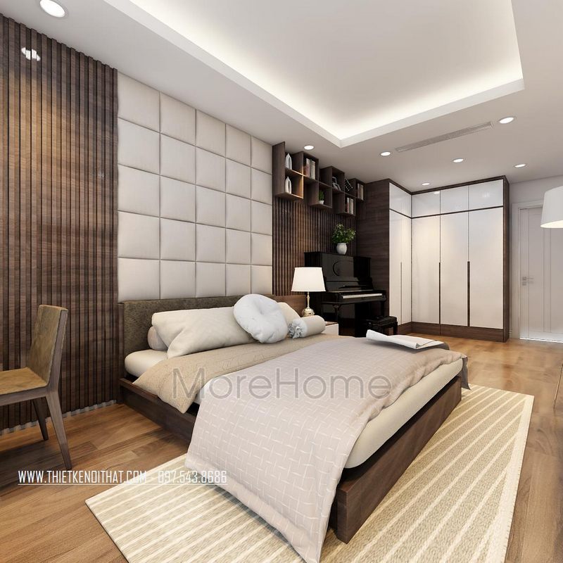 Thiết kế nội thất chung cư Ngoại Giao Đoàn, Bắc Từ Liêm, Hà Nội